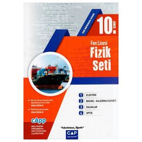 Çap Yayınları 10. Sınıf Fen Lisesi Fizik Seti