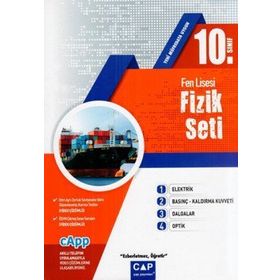 Çap Yayınları 10. Sınıf Fen Lisesi Fizik Seti