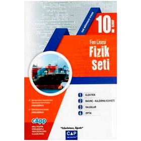 Çap Yayınları 10. Sınıf Fen Lisesi Fizik Seti