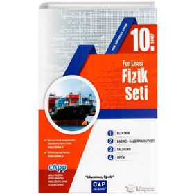 Çap Yayınları 10. Sınıf Fen Lisesi Fizik Seti