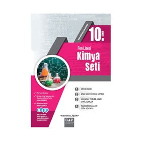 Çap Yayınları 10. Sınıf Kimya Seti - kollektif