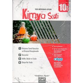 Çap Yayınları 10. Sınıf Kimya Seti