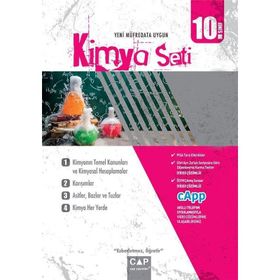 Çap Yayınları 10. Sınıf Kimya Seti
