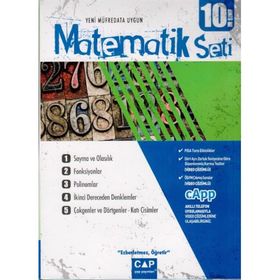 Çap Yayınları 10. Sınıf Matematik Seti