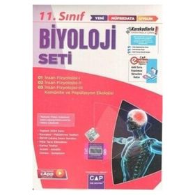 Çap Yayınları 11. Sınıf Anadolu Biyoloji Seti 2023