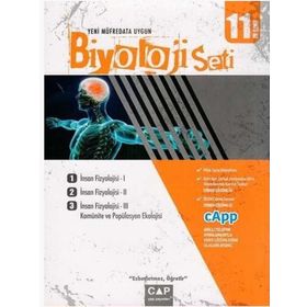 Çap Yayınları 11. Sınıf Anadolu Lisesi Biyoloji Seti