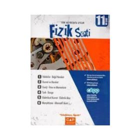 Çap Yayınları 11. Sınıf Anadolu Lisesi Fizik Seti