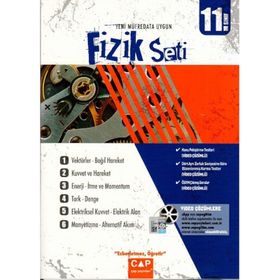Çap Yayınları 11. Sınıf Anadolu Lisesi Fizik Seti