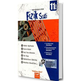 Çap Yayınları 11. Sınıf Anadolu Lisesi Fizik Seti
