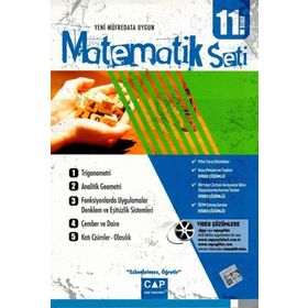 Çap Yayınları 11. Sınıf Anadolu Lisesi Matematik Seti