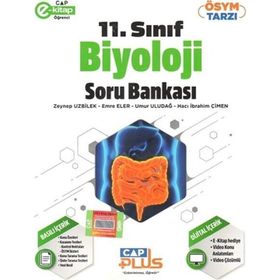 Çap Yayınları 11. Sınıf Biyoloji Plus Soru Bankası 2023