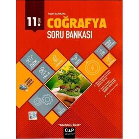 Çap Yayınları 11. Sınıf Coğrafya Soru Bankası
