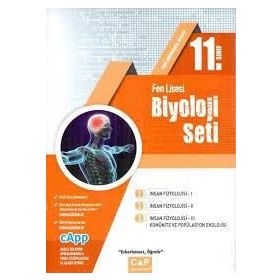Çap Yayınları 11. Sınıf Fen Lisesi Biyoloji Seti