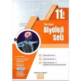 Çap Yayınları 11. Sınıf Fen Lisesi Biyoloji Seti