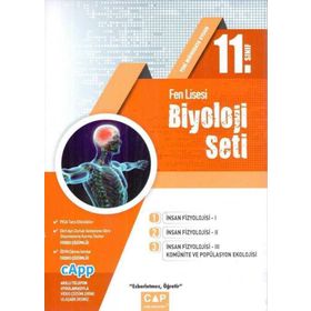 Çap Yayınları 11. Sınıf Fen Lisesi Biyoloji Seti
