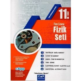 Çap Yayınları 11. Sınıf Fen Lisesi Fizik Seti