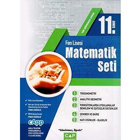 Çap Yayınları 11. Sınıf Fen Lisesi Matematik Seti