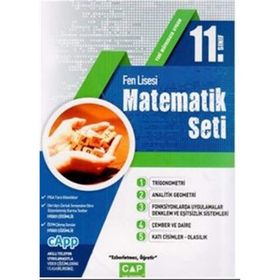 Çap Yayınları 11. Sınıf Fen Lisesi Matematik Seti