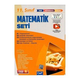 Çap Yayınları 11. Sınıf Matematik Anadolu Seti
