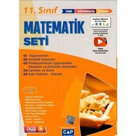 Çap Yayınları 11. Sınıf Matematik Anadolu Seti