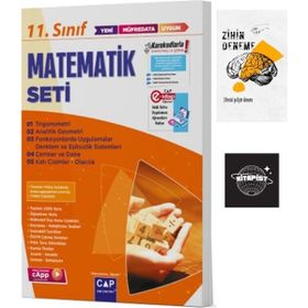 Çap Yayınları 11. Sınıf Matematik Anadolu Seti+Zihin Deneme