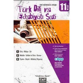 Çap Yayınları 11. Sınıf Türk Dili Edebiyatı Seti