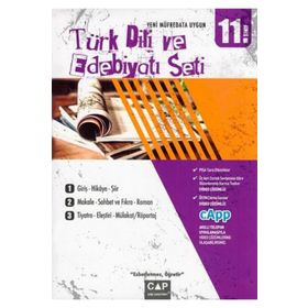 Çap Yayınları 11. Sınıf Türk Dili Edebiyatı Seti