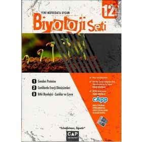 Çap Yayınları 12. Sınıf Anadolu Lisesi Biyoloji Seti