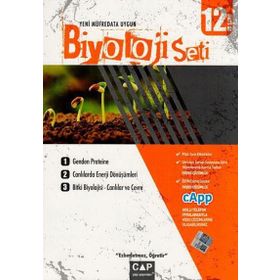 Çap Yayınları 12. Sınıf Anadolu Lisesi Biyoloji Seti