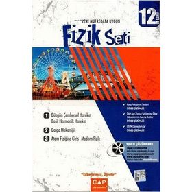 Çap Yayınları 12. Sınıf Anadolu Lisesi Fizik Seti
