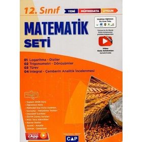 Çap Yayınları 12. Sınıf Anadolu Lisesi Matematik Seti Video Çözümlü