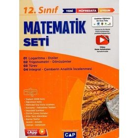 Çap Yayınları 12. Sınıf Anadolu Lisesi Matematik Seti Video Çözümlü