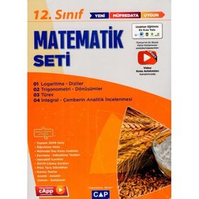 Çap Yayınları 12. Sınıf Anadolu Lisesi Matematik Seti Video Çözümlü