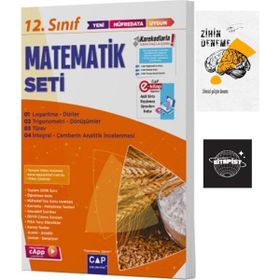 Çap Yayınları 12. Sınıf Anadolu Matematik Seti+Zihin Deneme