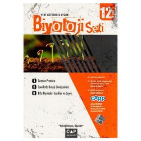 Çap Yayınları 12. Sınıf Biyoloji Seti
