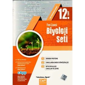 Çap Yayınları 12. Sınıf Fen Lisesi Biyoloji Seti