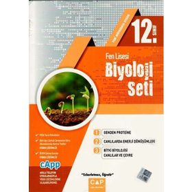 Çap Yayınları 12. Sınıf Fen Lisesi Biyoloji Seti