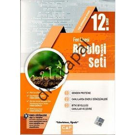 Çap Yayınları 12. Sınıf Fen Lisesi Biyoloji Seti