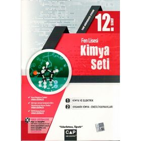 Çap Yayınları 12. Sınıf Fen Lisesi Kimya Seti