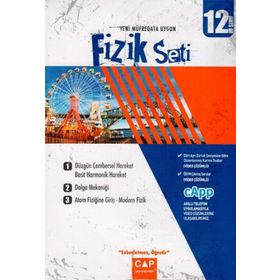 Çap Yayınları 12.Sınıf Fizik Konu Anlatım Seti