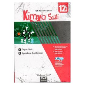 Çap Yayınları 12.Sınıf Kimya Konu Anlatım Seti