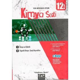 Çap Yayınları 12.Sınıf Kimya Konu Anlatım Seti