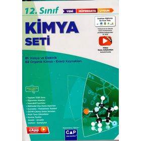 Çap Yayınları 12.Sınıf Kimya Konu Anlatım Seti