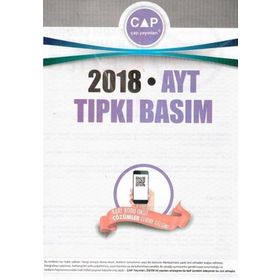 Çap Yayınları 2018 AYT Tıpkı Basım