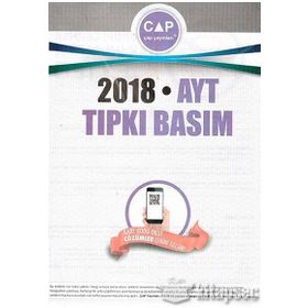 Çap Yayınları 2018 AYT Tıpkı Basım