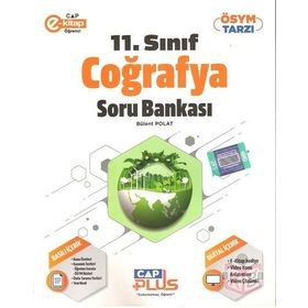 Çap Yayınları 2023 11. Sınıf Anadolu Coğrafya Soru Bankası