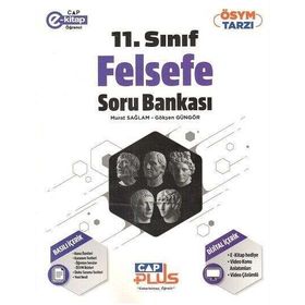 Çap Yayınları 2023 11. Sınıf Anadolu Felsefe Plus Soru Bankası