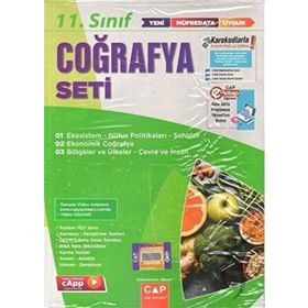Çap Yayınları 2023 11. Sınıf Coğrafya Seti