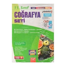 Çap Yayınları 2023 11. Sınıf Coğrafya Seti