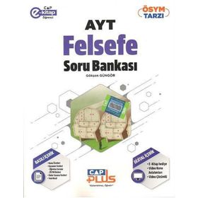 Çap Yayınları 2023 AYT Felsefe Plus Soru BankasI